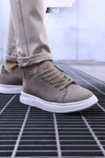 Men’s Premium Leather Sneakers – Minimal Low Top - Image 5