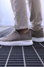 Men’s Premium Leather Sneakers – Minimal Low Top - Image 6